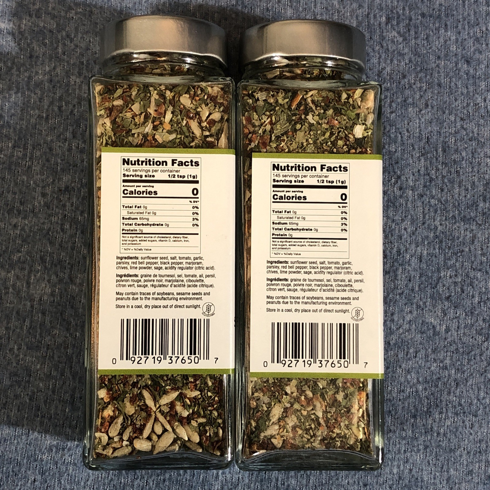 2 PACK ~ The Gourmet Collection Spice Blends SALAD SPECTACULAR MIX, 5.11 oz Each