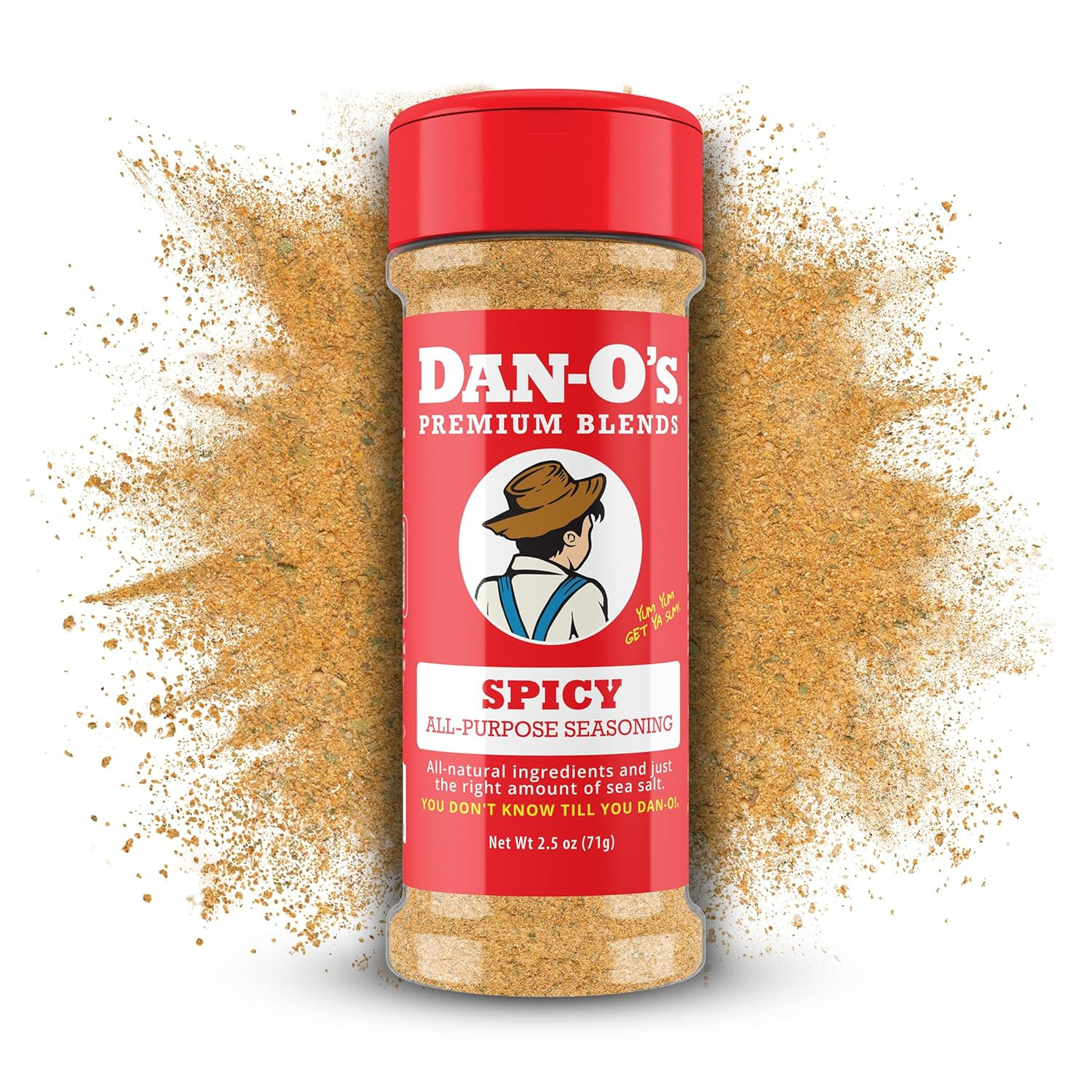 Tac-O Seasoning, 2.5 Oz Bottle, All Purpose Taco Seasoning for Tacos, Quesadilla