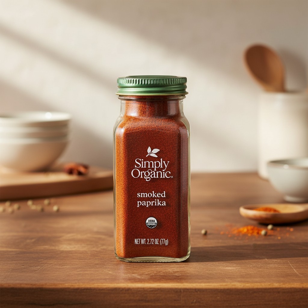 Smoked Paprika, 2.72 Ounce, Oak Wood Smoked & Ground Spanish Paprika, Deep Sm…