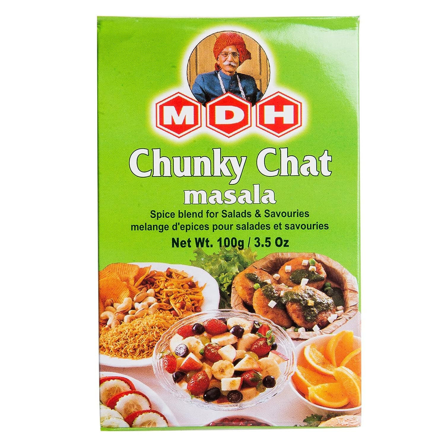 MDH CHUNKY CHAT 100g/3.5 oz Spices | suitable for vegetarians ESTD 1919 India