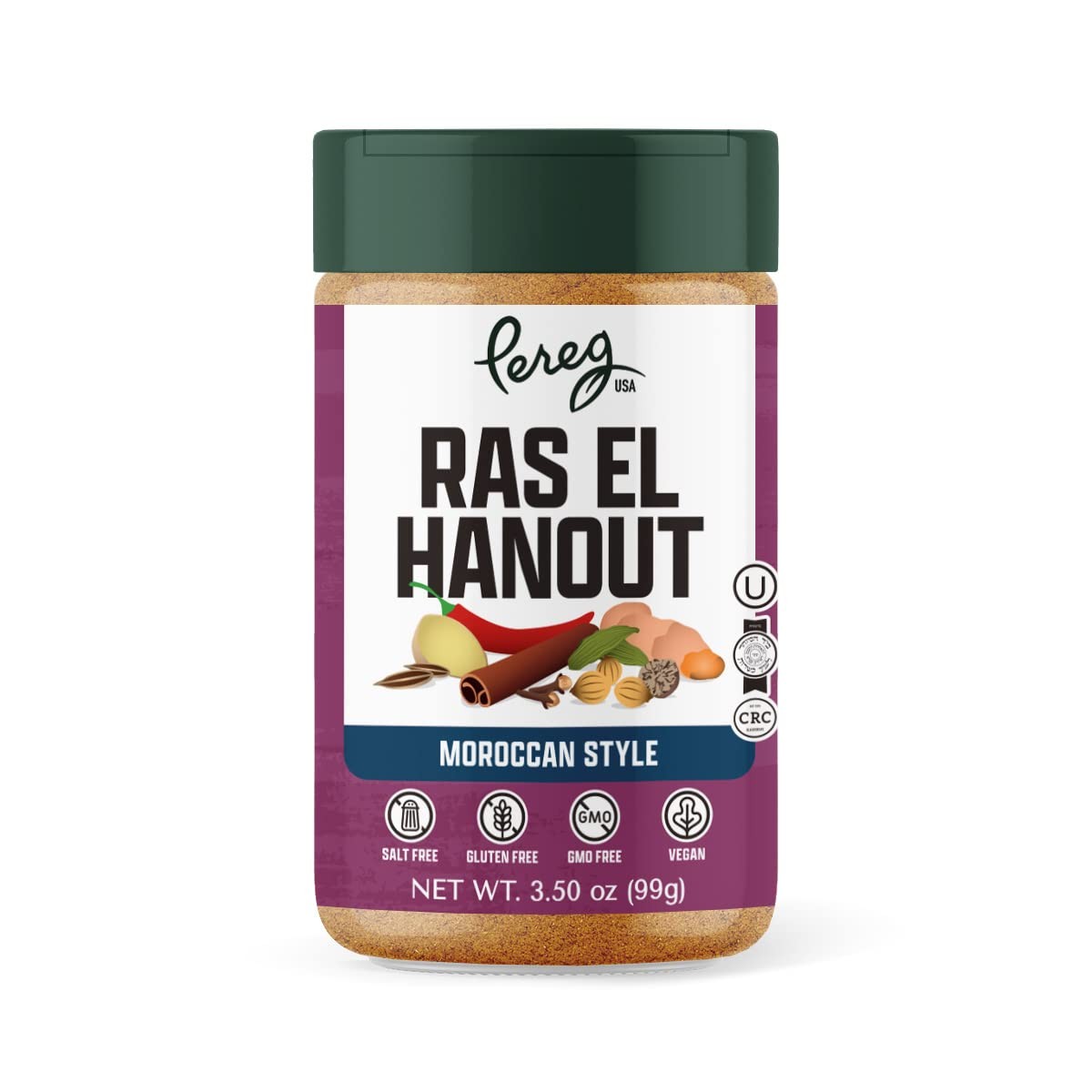 Pereg Ras El Hanout Moroccan Seasoning Spice Blend (3.5 3.5 Ounce (Pack of 1)