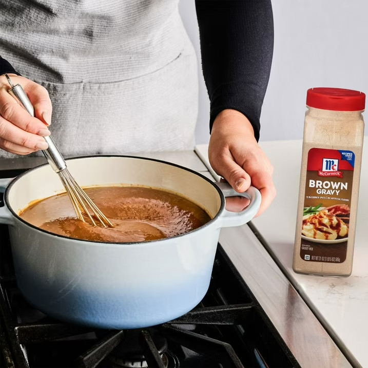 2 PACK – McCormick Brown Gravy Mix (21 oz.) Total 42 oz. FREE SHIPPING