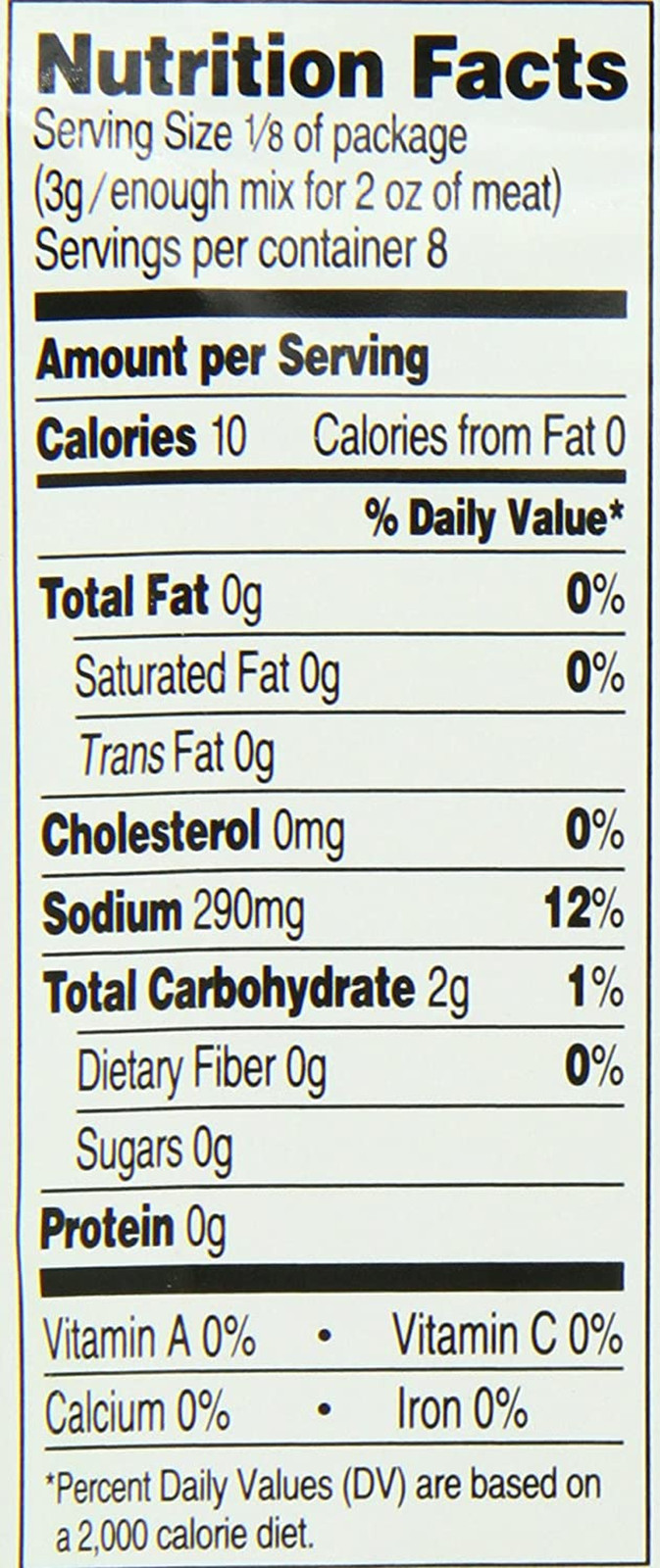 Chi Chi’S Fiesta Restaurante Seasoning Mix, 0.78 Ounce Pack of 24