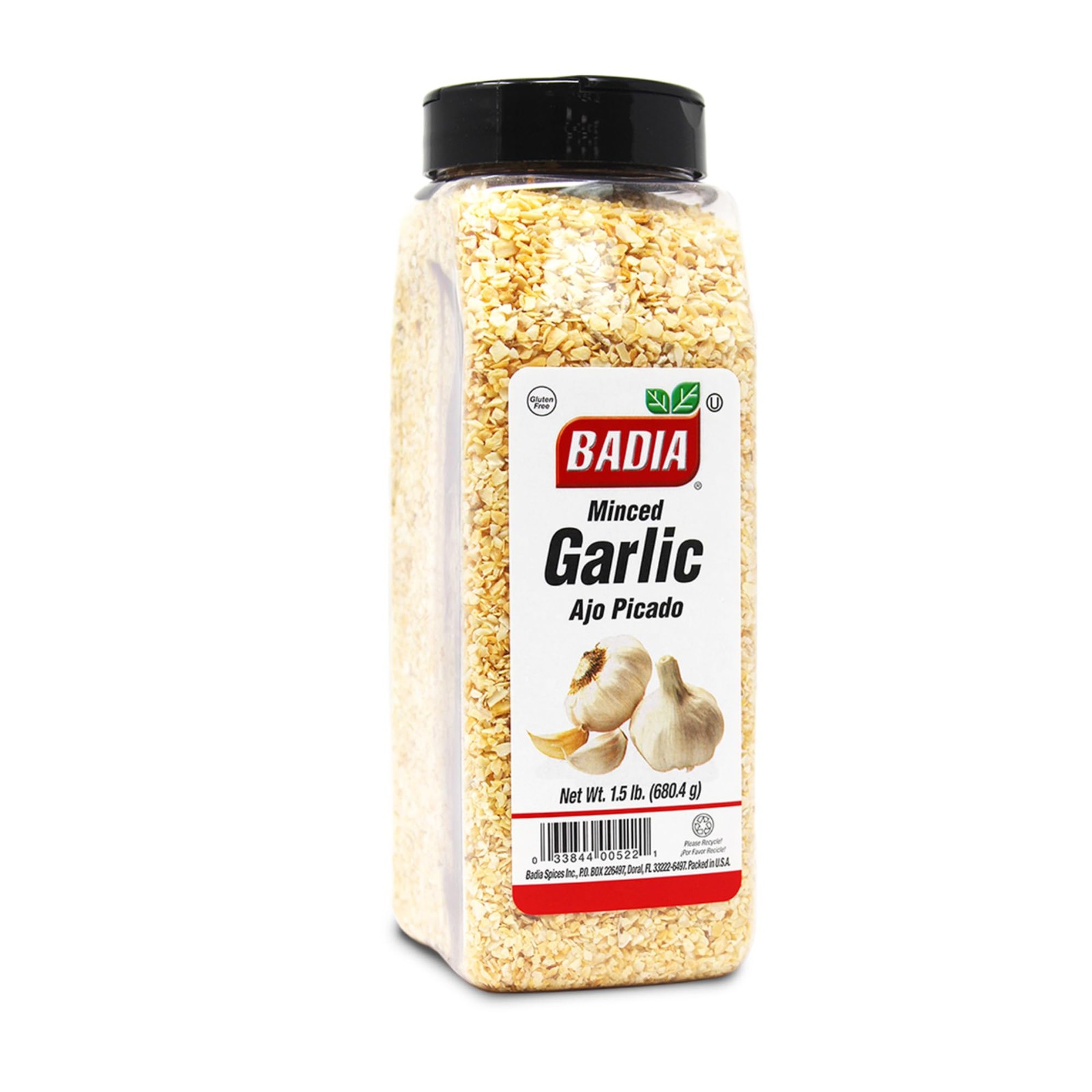 1.5lb Minced Garlic Seasoning All Natural Non GMO Dehydrated Spice