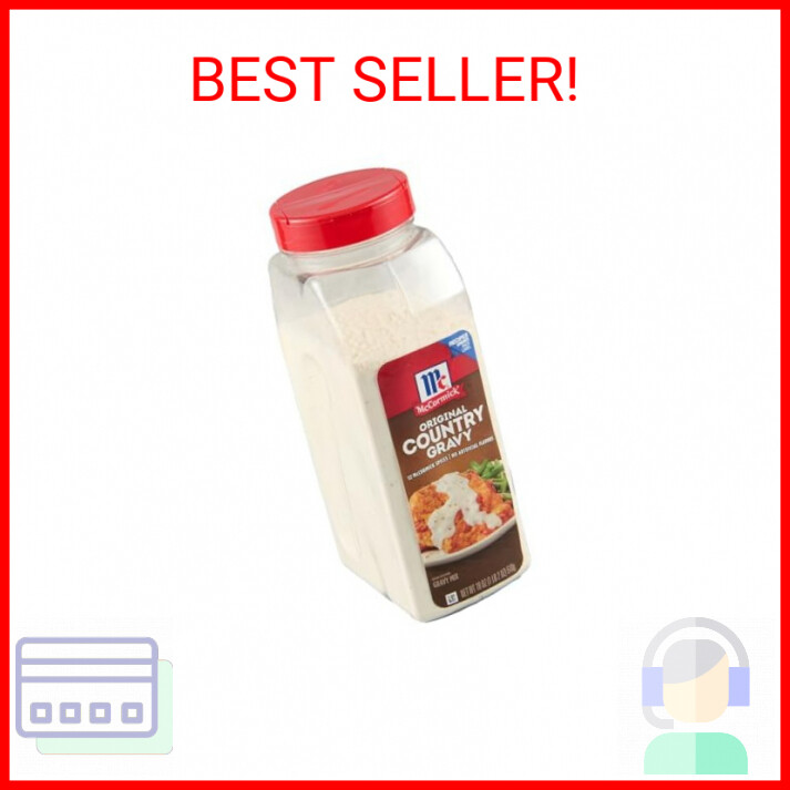 McCormick Country Gravy Mix, 18 oz