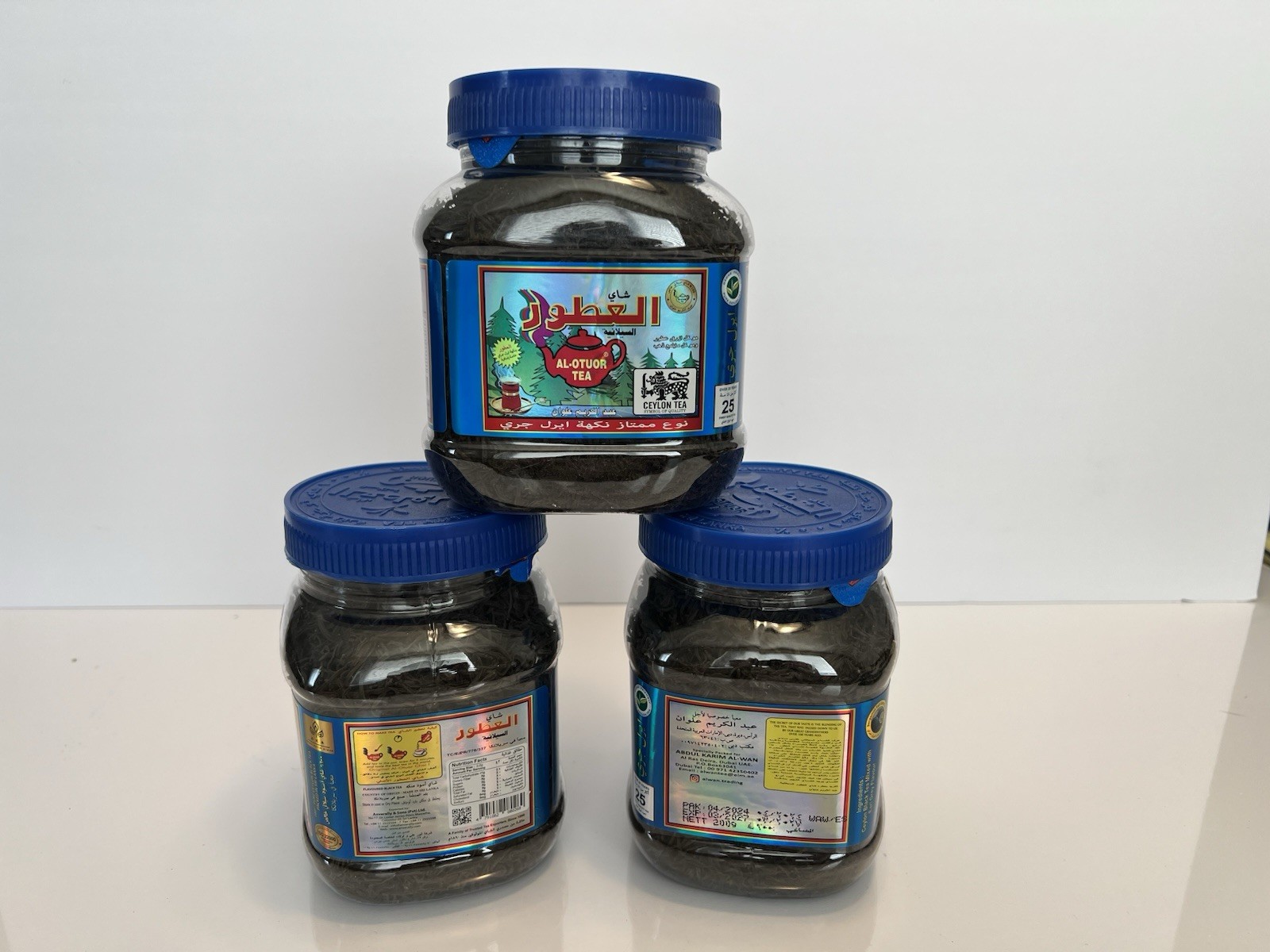 Tea4U Earl Grey Loose Leaf Black Tea – Pure Ceylon Blend with Bergamot 3 Pack