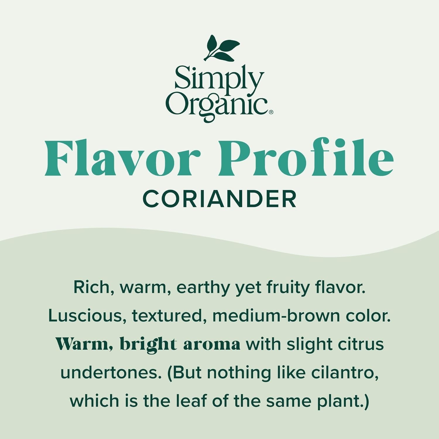 Ground Coriander Seed, 2.29-Ounce, Rich, Warm Earthy Yet Fruity Flavor, Brigh…