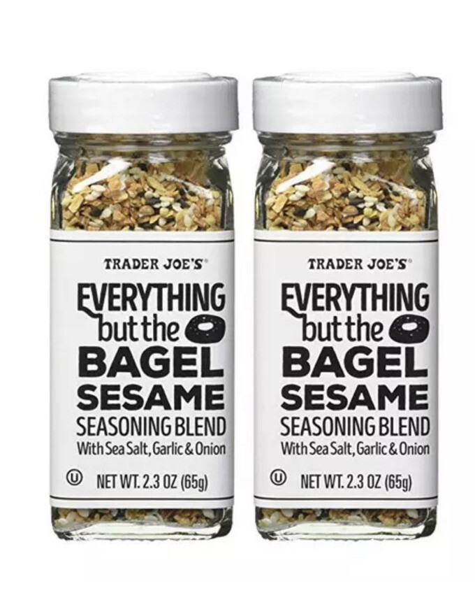 (2)-Trader Joe’s Everything but The Bagel Sesame Seasoning Blend.