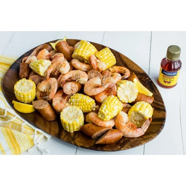 Zatarain’s Liquid Shrimp and Crab Boil (4 Pack) 4 oz Bottles Seafood Seasoning
