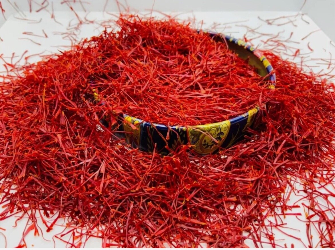 SAFFRON 0.75g GENUINE GRADE A+, ORGANICALLY GROWN SUPER NEGIN زعفران اسباني اصلي