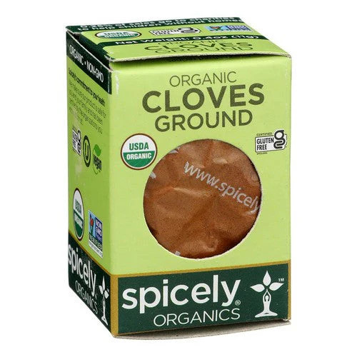 Organic Cloves Ground 0.4 Oz (Case Of 6) By Spicely Organics