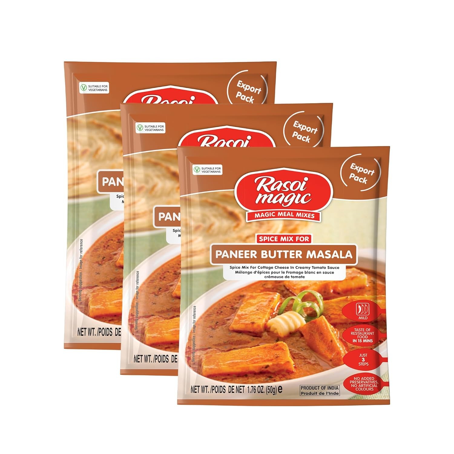 Rasoi Magic Spice Mix for Paneer Butter Masala 50g | Ready to cook