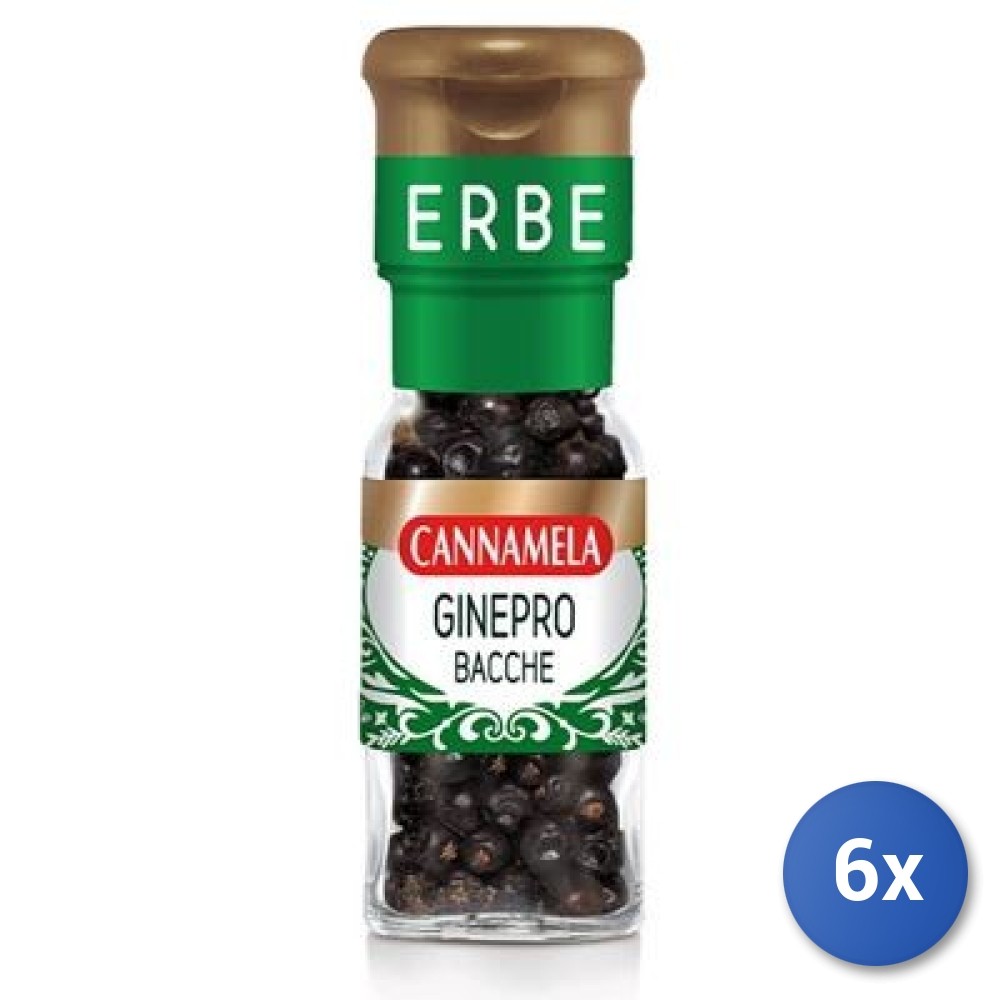 6X Multipack Cannamela Juniper Berries Gr 15