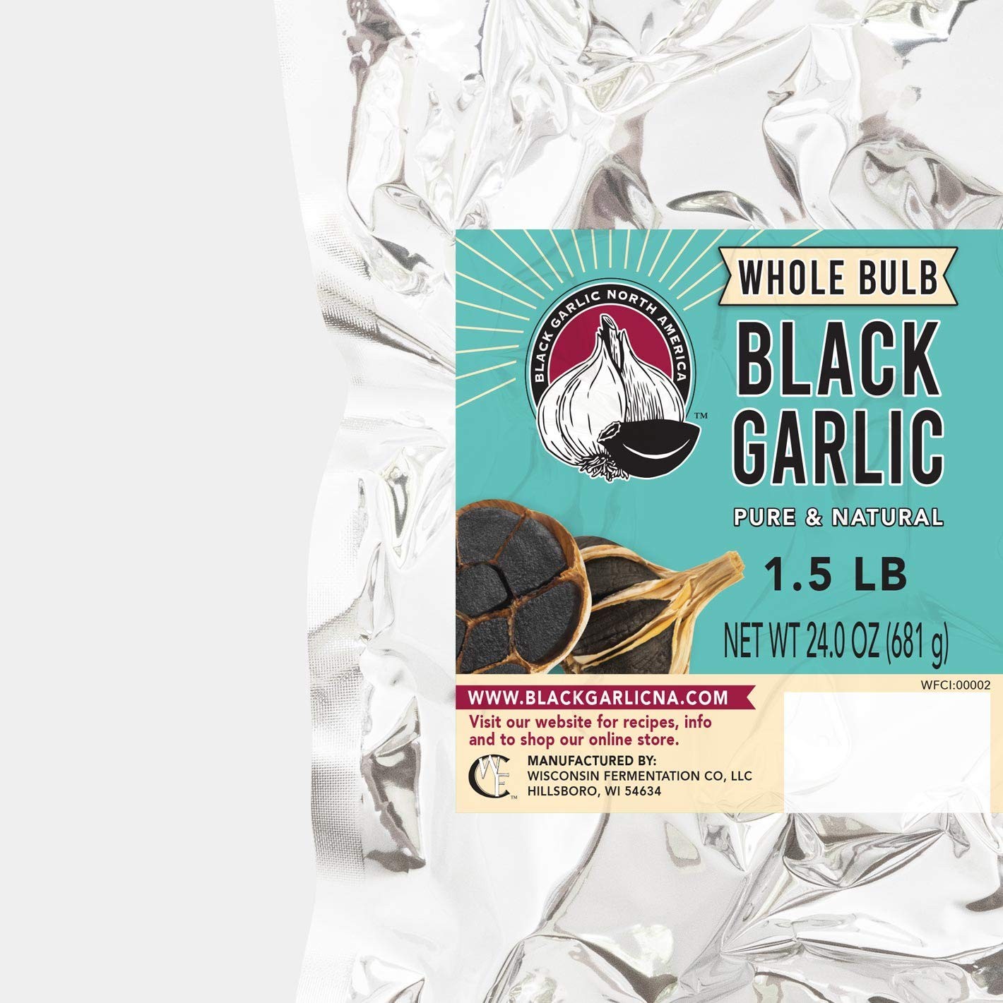 Whole Black Garlic – 1.5 pounds