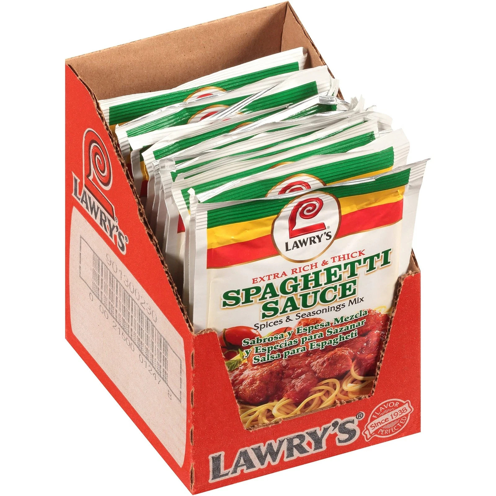 Lawry’s Extra Rich & Thick Spaghetti Sauce Spices & 1.42 Ounce (Pack of 12)