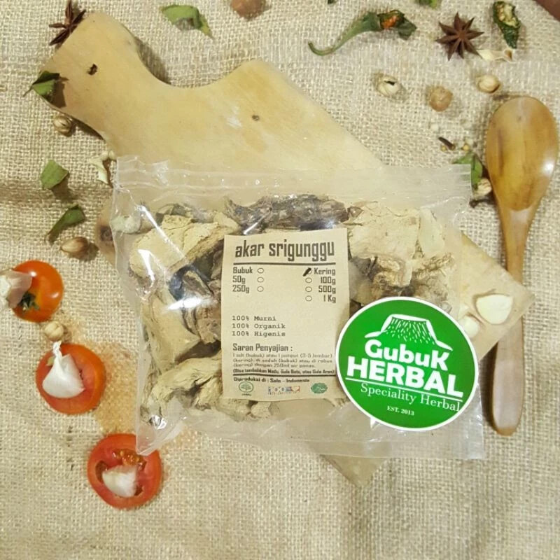 Srigunggu Roots Dried Natural Organic Herb Spice Fresh Pure Hygienic Premium