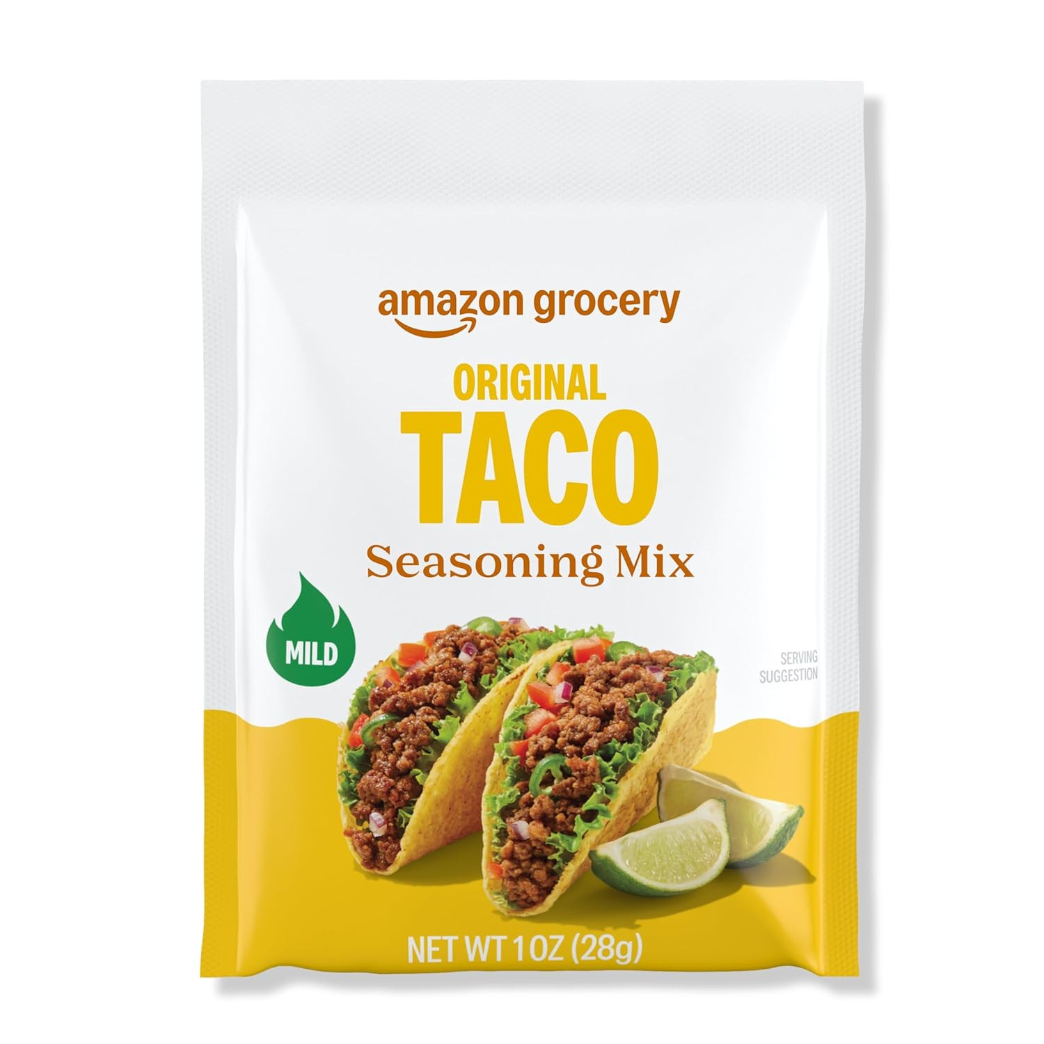 Amazon Grocery, Taco Seasoning Mix, Mild Heat, 1 Oz