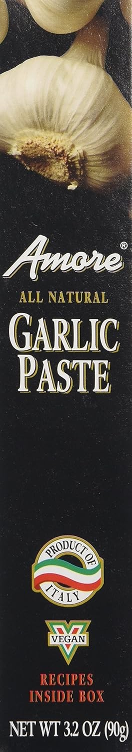 Amore Garlic Paste, 3.2 Ounce