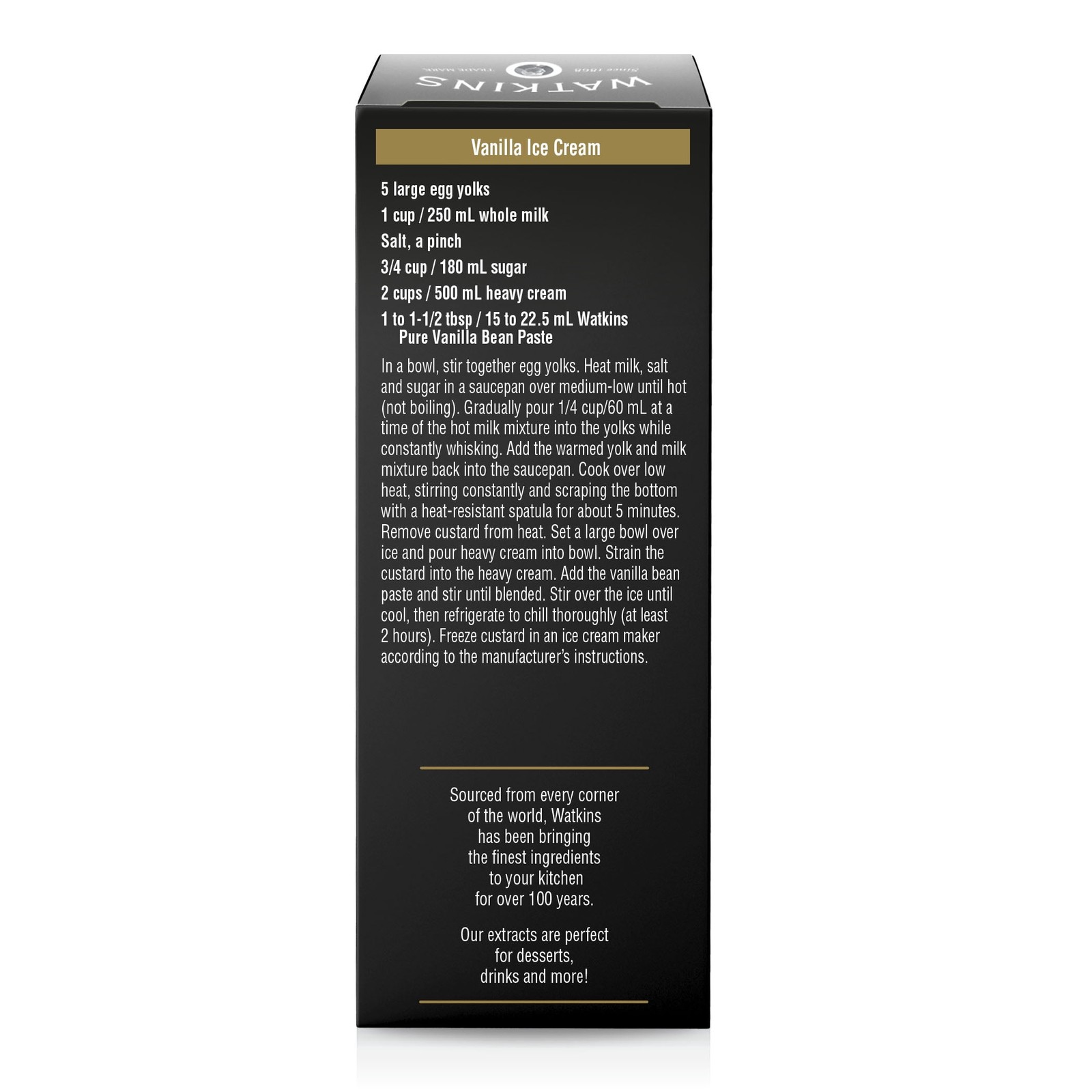 Pure Vanilla Bean Paste, 2 oz. (Plastic Container)