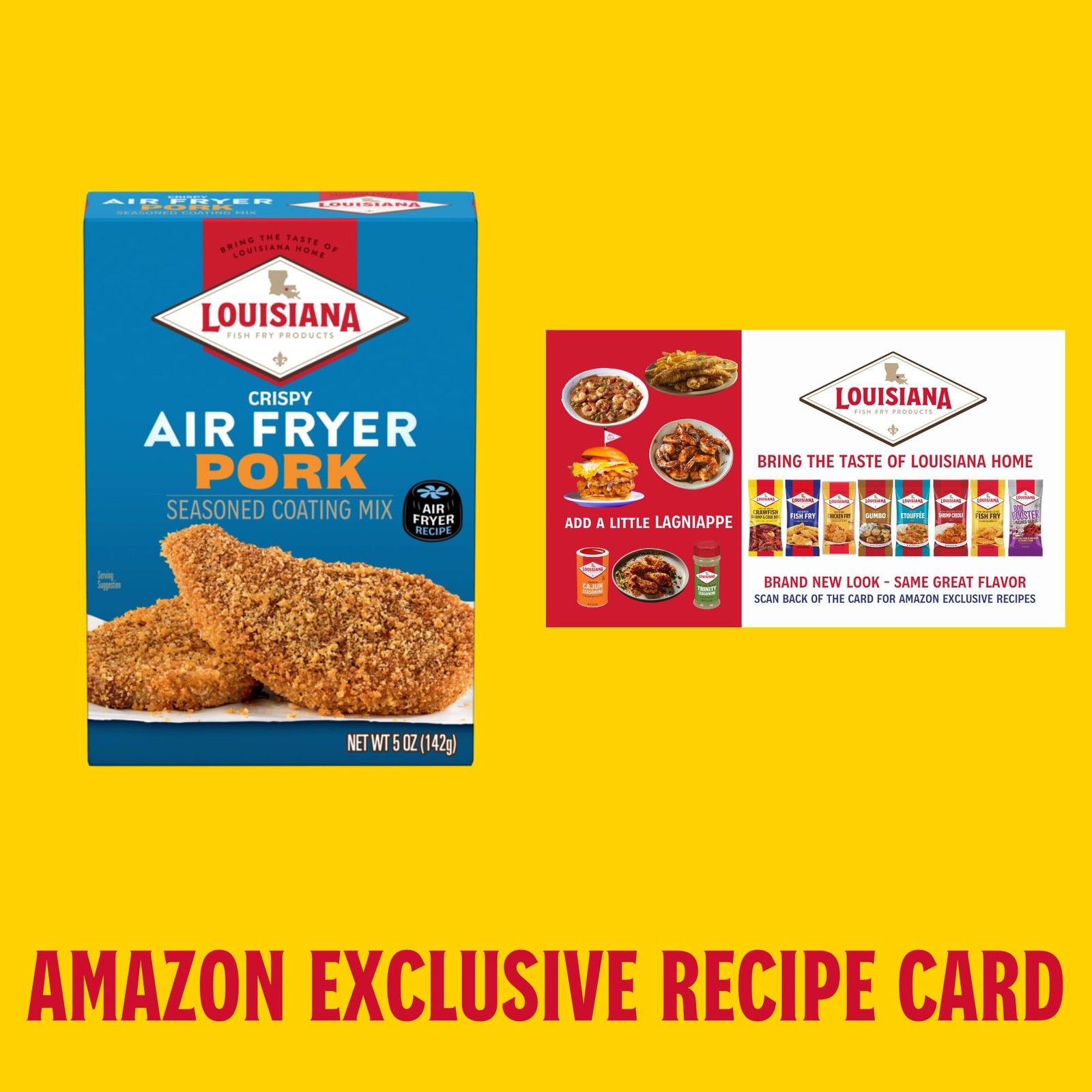 Air Fry Pork Coating Mix 5 Oz, Pack of 6 – Perfect for Crispy Pork Dishes