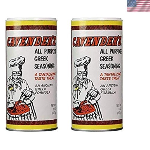 Cavender’s Greek Seasoning: 8 oz Twin Pack – Authentic Flavor for Every Dish