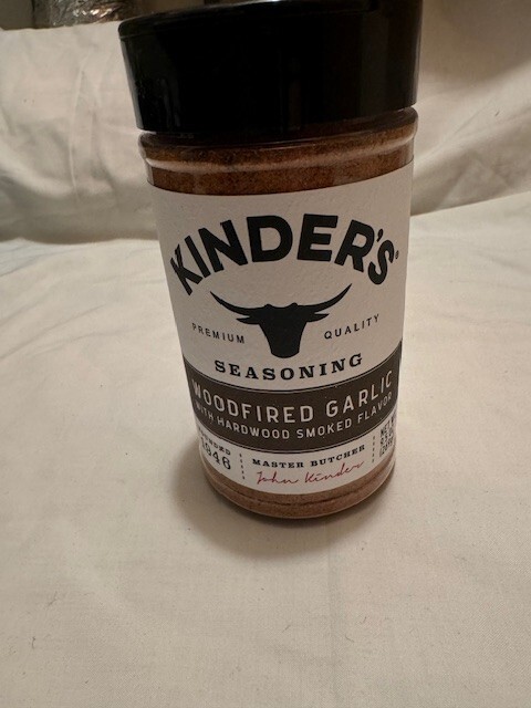 Kinder’s Woodfired Garlic Rub with Hardwood Smoked Flavor 9.5 oz – FRESH