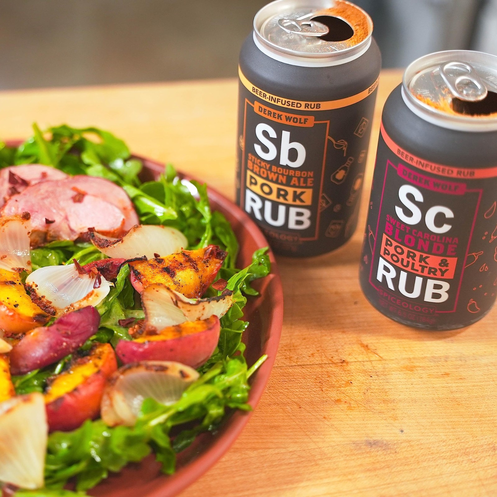 & Derek Wolf – Sticky Bourbon Brown Ale – Beer-Infused Barbecue Rubs, BBQ Spi…