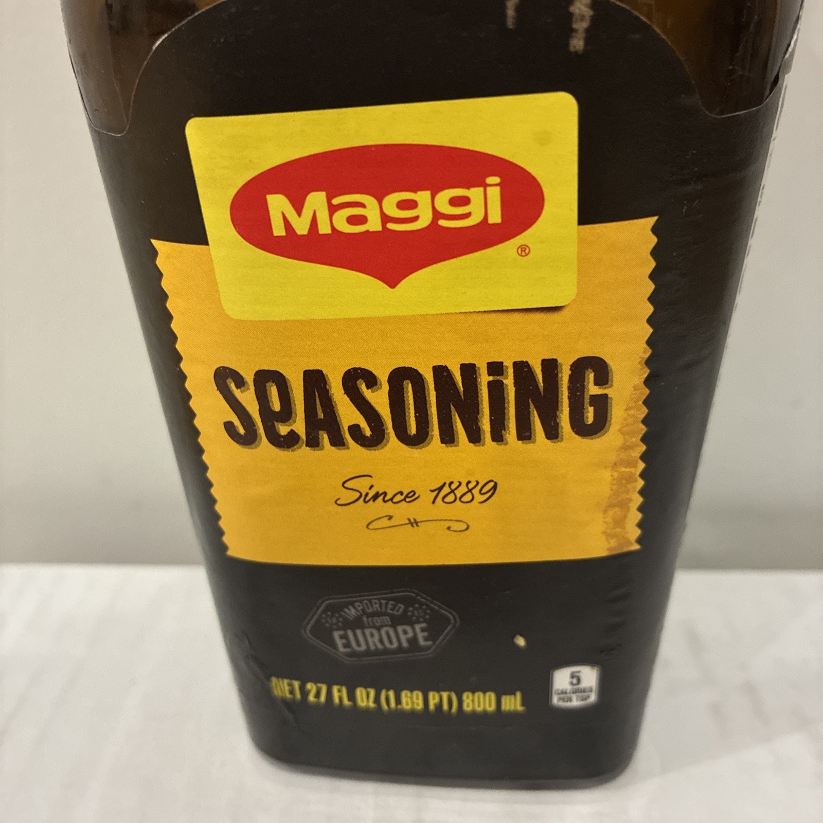Maggi Liquid Seasoning Since 1889 Imported From Europe 27 oz ~01/2027