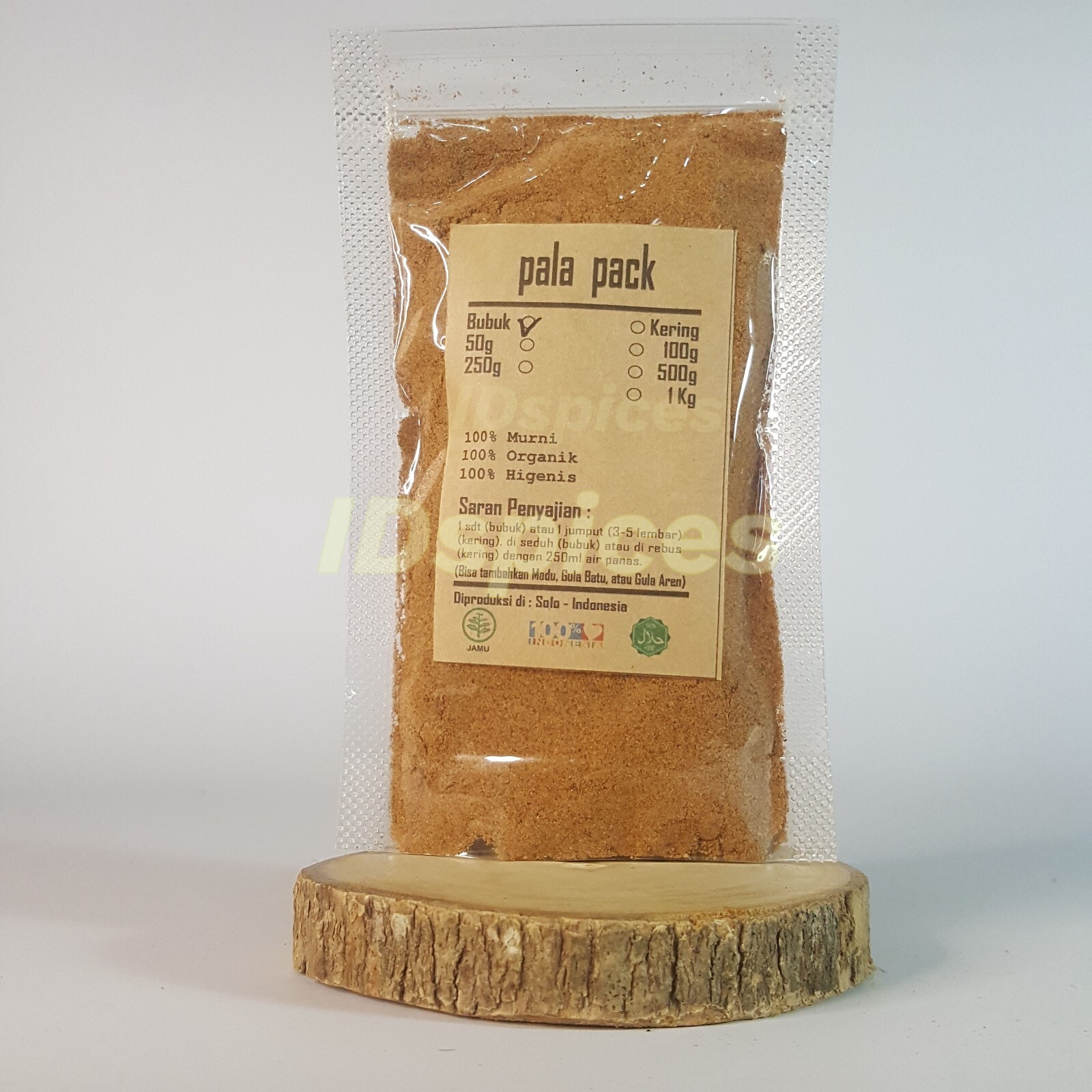 Nutmeg Fruits Pala Fine Powder Organic Herb Spices Fresh Pure Premium Original
