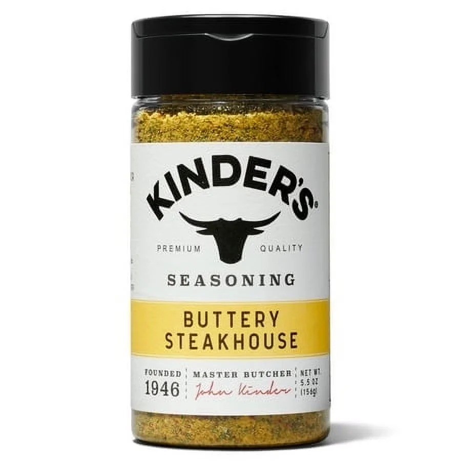 Kinder’s Buttery Steakhouse® Seasoning, 5.5 oz.
