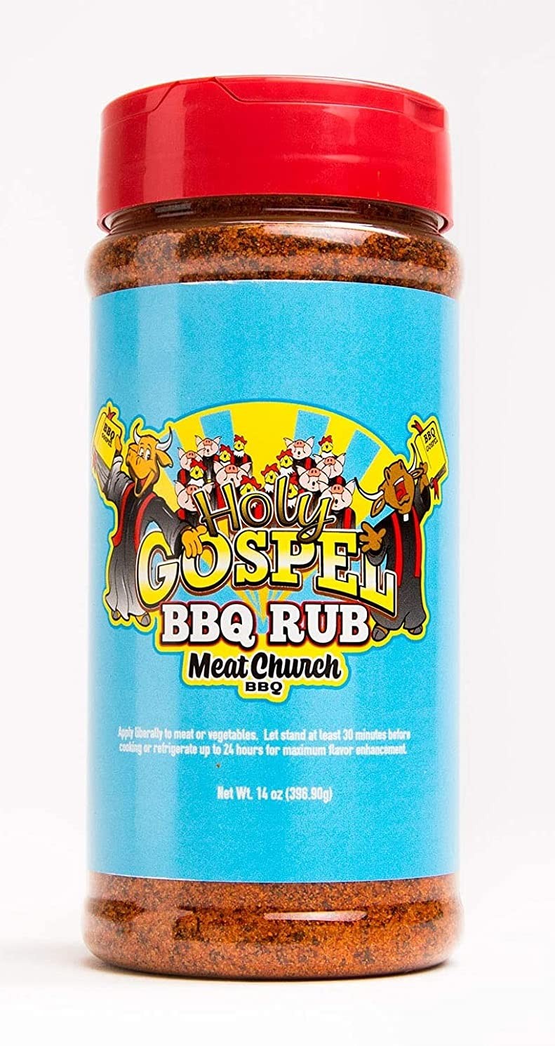 BBQ Rub Combo: Honey Hog (14 oz) and Holy Gospel (14 oz) BBQ Rub and Seasonin…