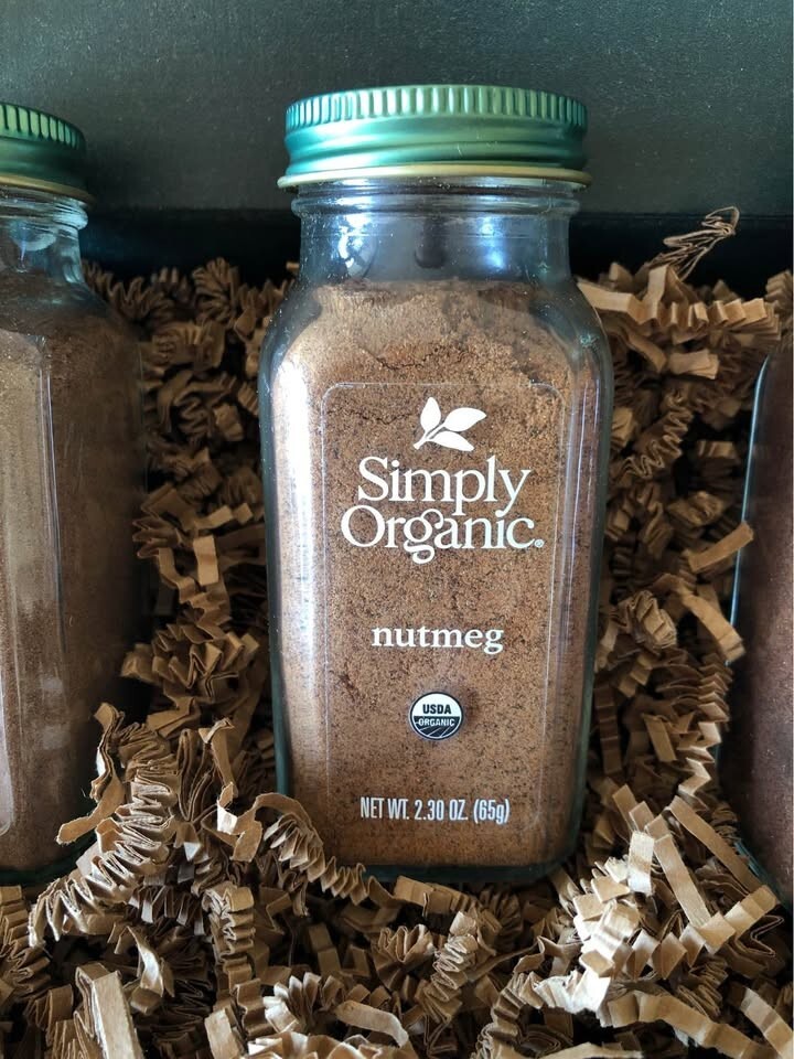 Simply Organic Spice Set (Allspice, Nutmeg, and Cloves)