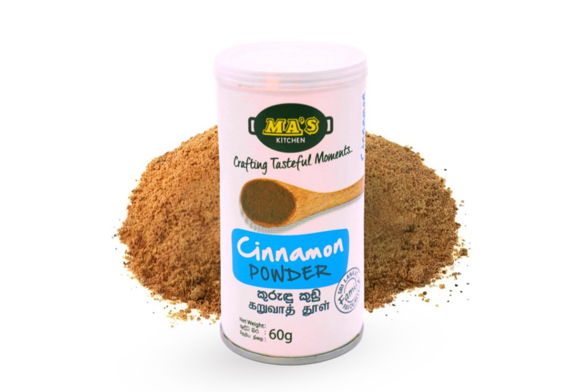 Ma’s Kitchen Ceylon Cinnamon Powder 60g | Pure Sri Lankan True Cinnamon Spice