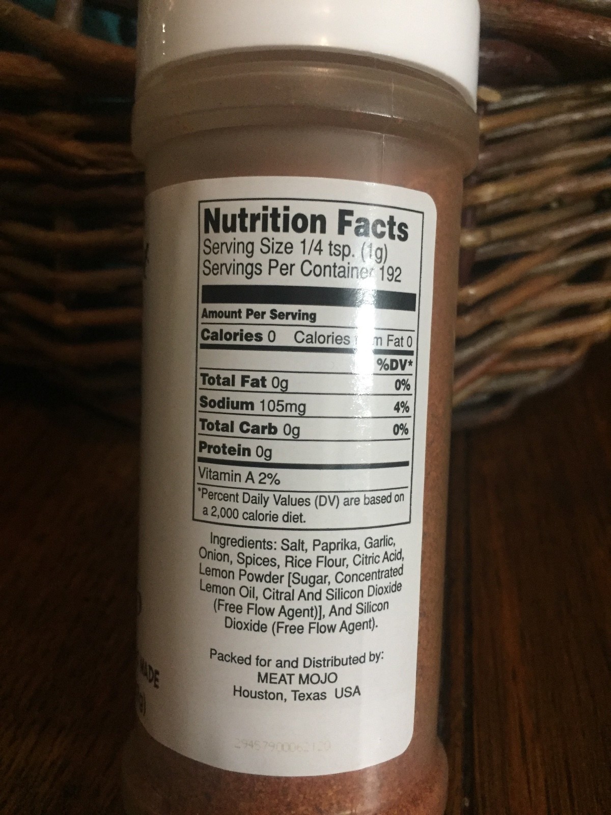 Meat Mojo 5oz Griiling Seasoning, everything seasoning