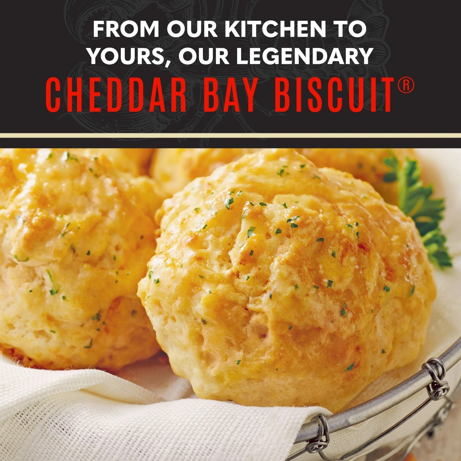 RED LOBSTER Cheddar Bay Biscuit Mix Garlic Herb Seasoning 11.3 oz Box – 2 PACK