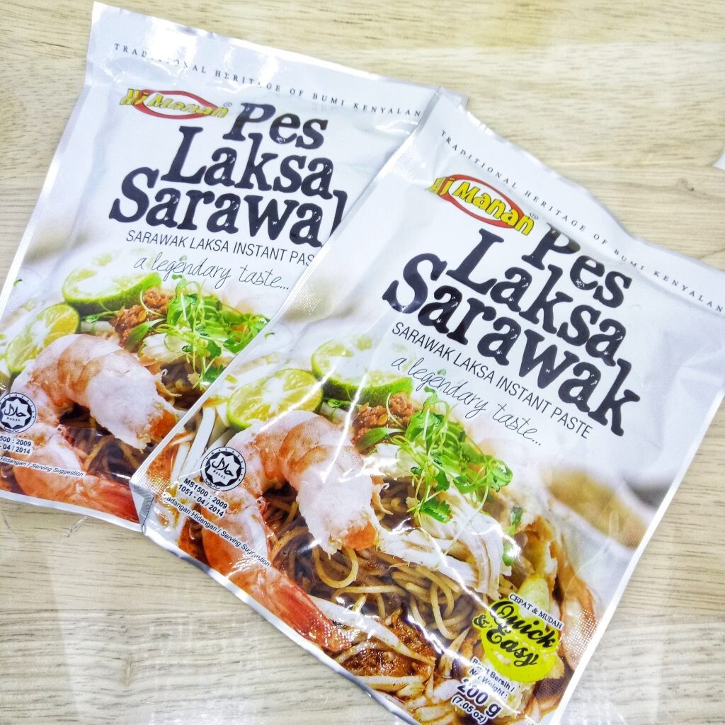 Laksa Sarawak Instant Paste Quick And Easy Halal Certified 200G X 2 PACK