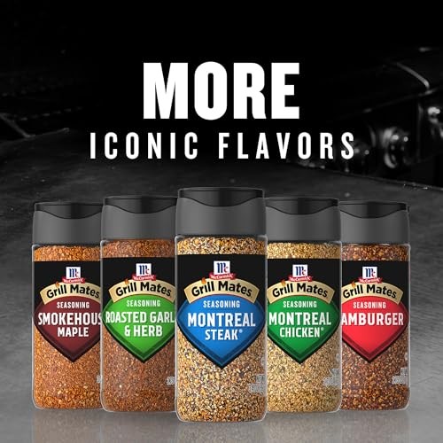 McCormick Grill Mates Garlic Butter Seasoning, 3.1 oz Ounce (Pack of 1)