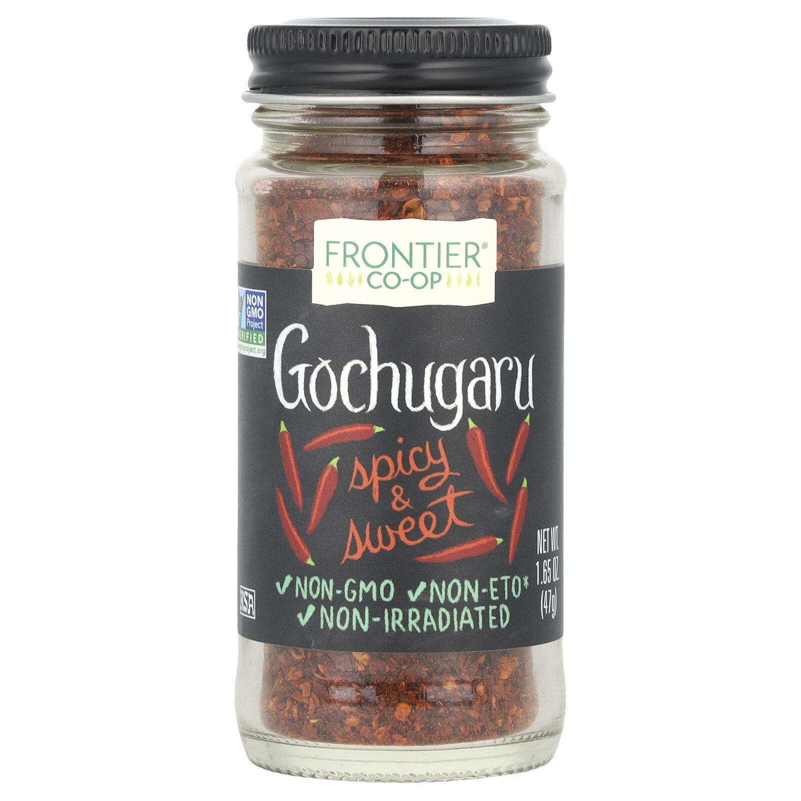 Gochugaru, Spicy & Sweet, 1.65 oz (47 g)