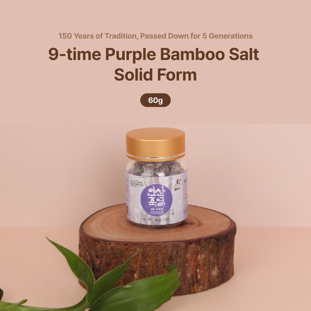 INSAN Bamboo Salt Ultimate Purple 9X Roasted Crystal – 60g