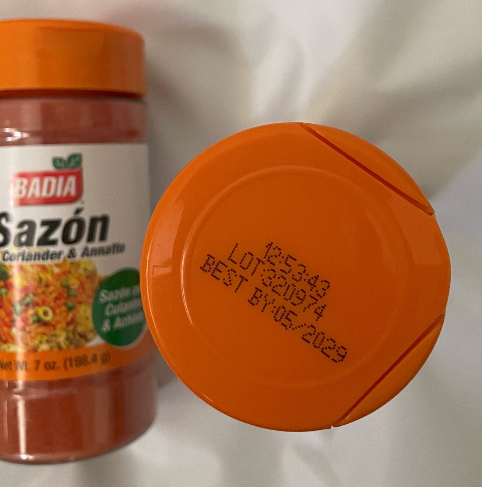 8-Pack Badia Sazon with Coriander & Annatto 7 oz – Gluten-Free, Kosher Seasoning