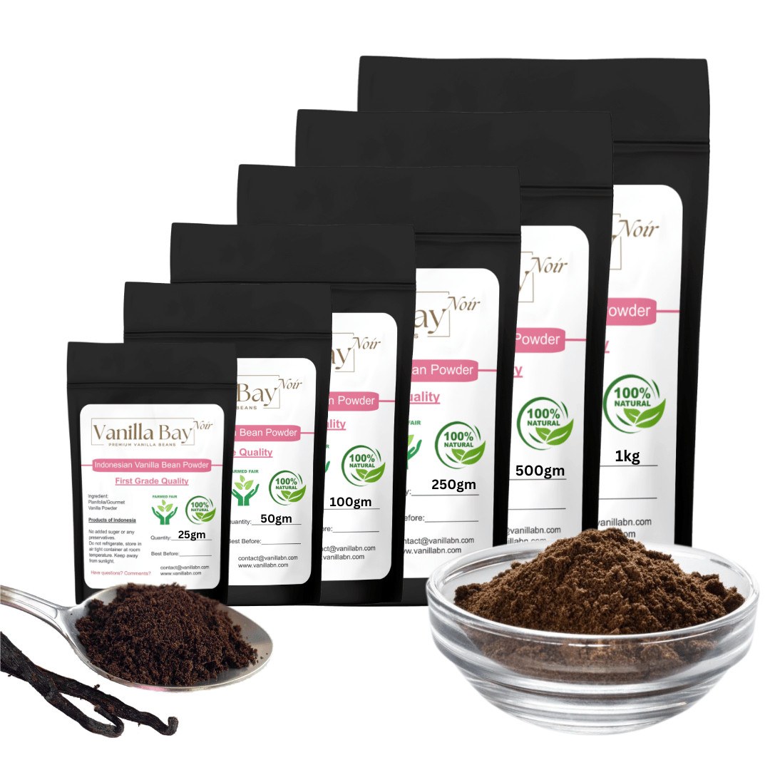 Indonesian Ground Vanilla Bean Powder Gourmet First Grade