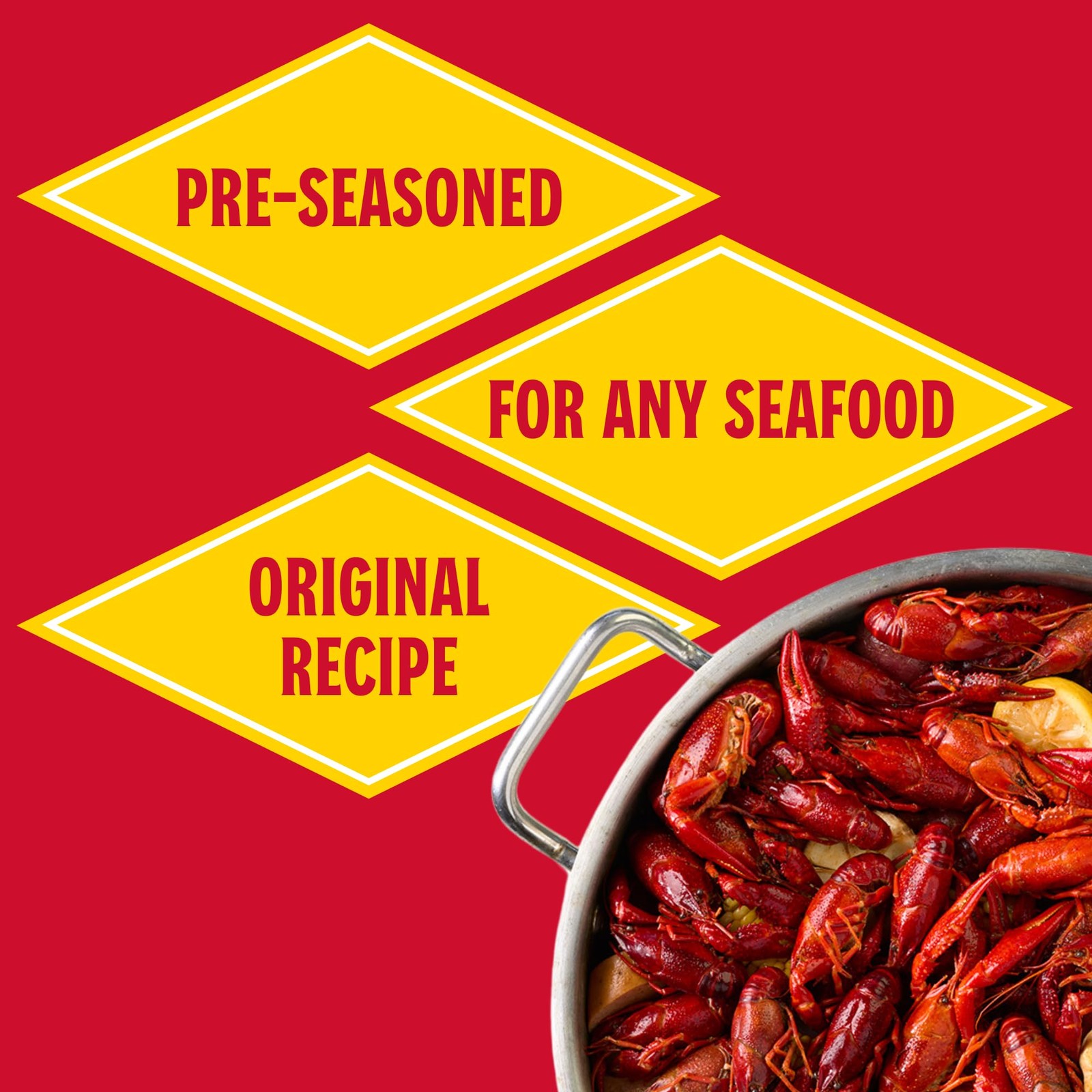 Louisiana Crawfish Shrimp & Crab Boil Seasoning 16oz (4pk)