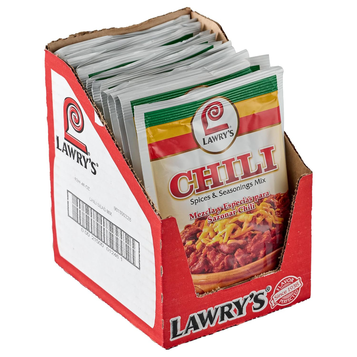 Chili Spices & Seasonings Mix, 1.48 Oz (Pack of 12)