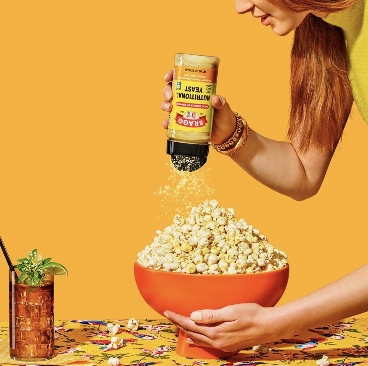 BRAGG Nutritional Yeast Good Source Of Protin Cheesy Savory Seasoning 127gr
