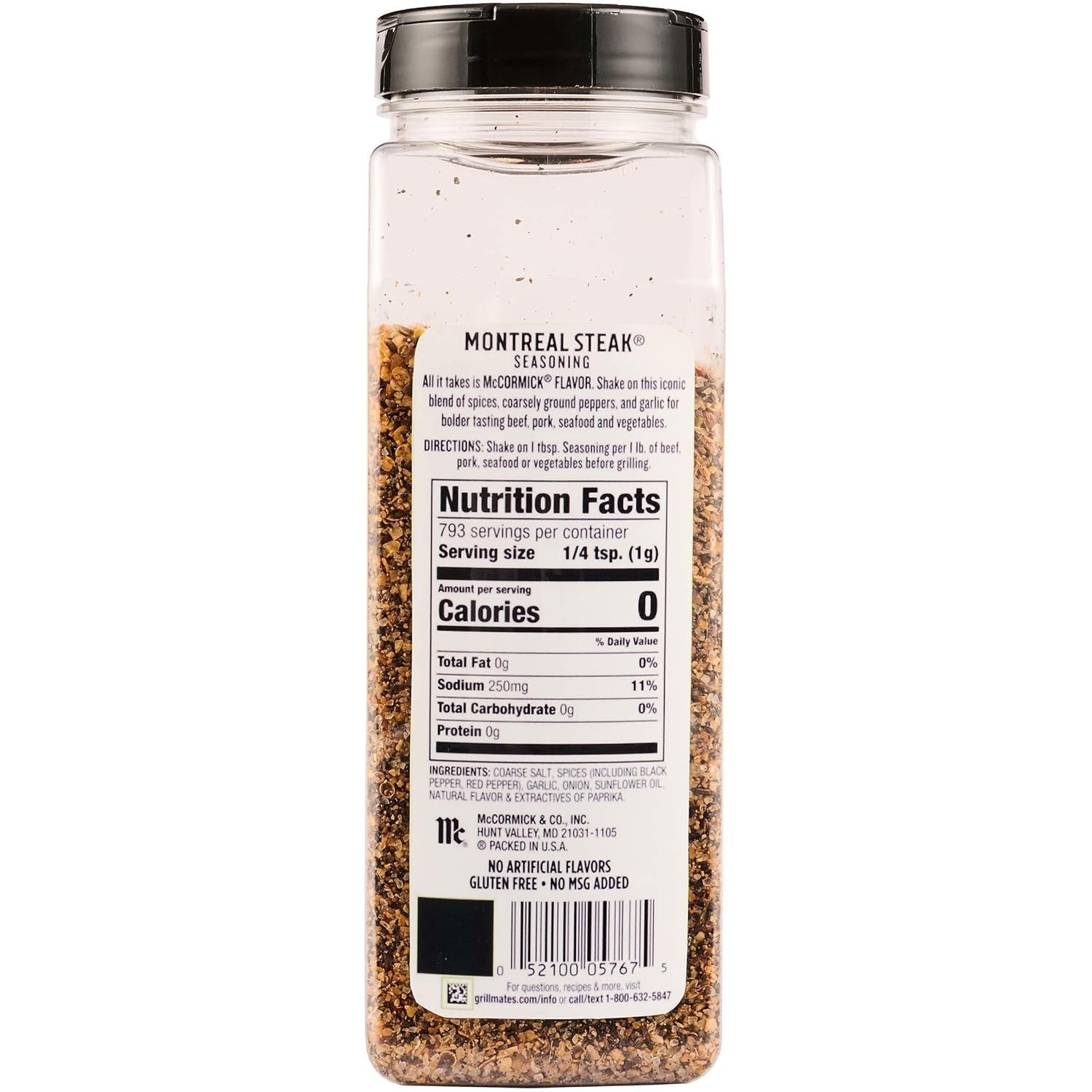 McCormick Montreal Steak Seasoning, 28 oz