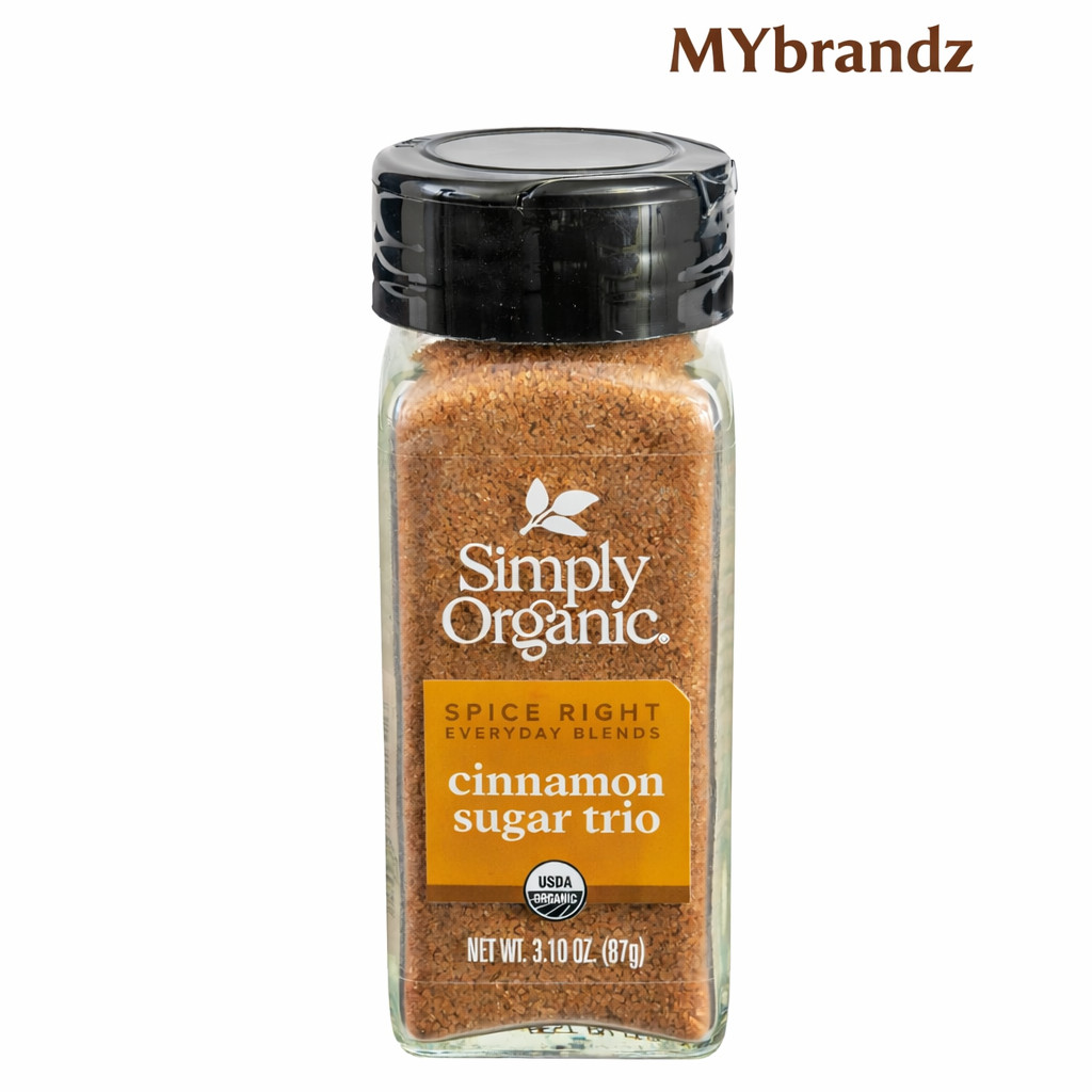 Simply Organic Cinnamon Trio 3.1oz – Ceylon, Korintje & Vietnamese Blend