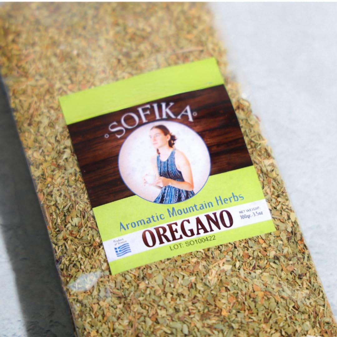Oregano – Greek Premium Dried Culinary Herb from Greece, Whole 3.5oz