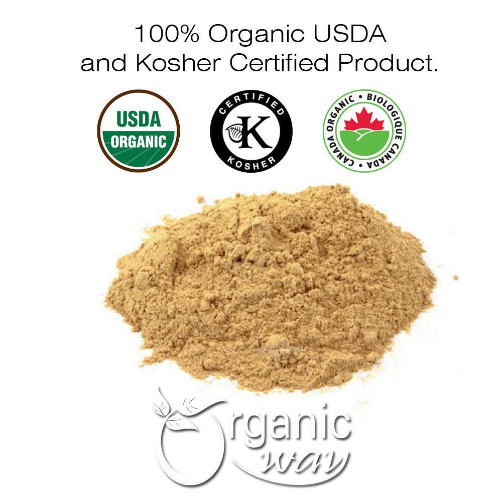 Organic Way Guduchi Powder – Organic, Kosher & USDA Certified (1LBS / 16Oz)