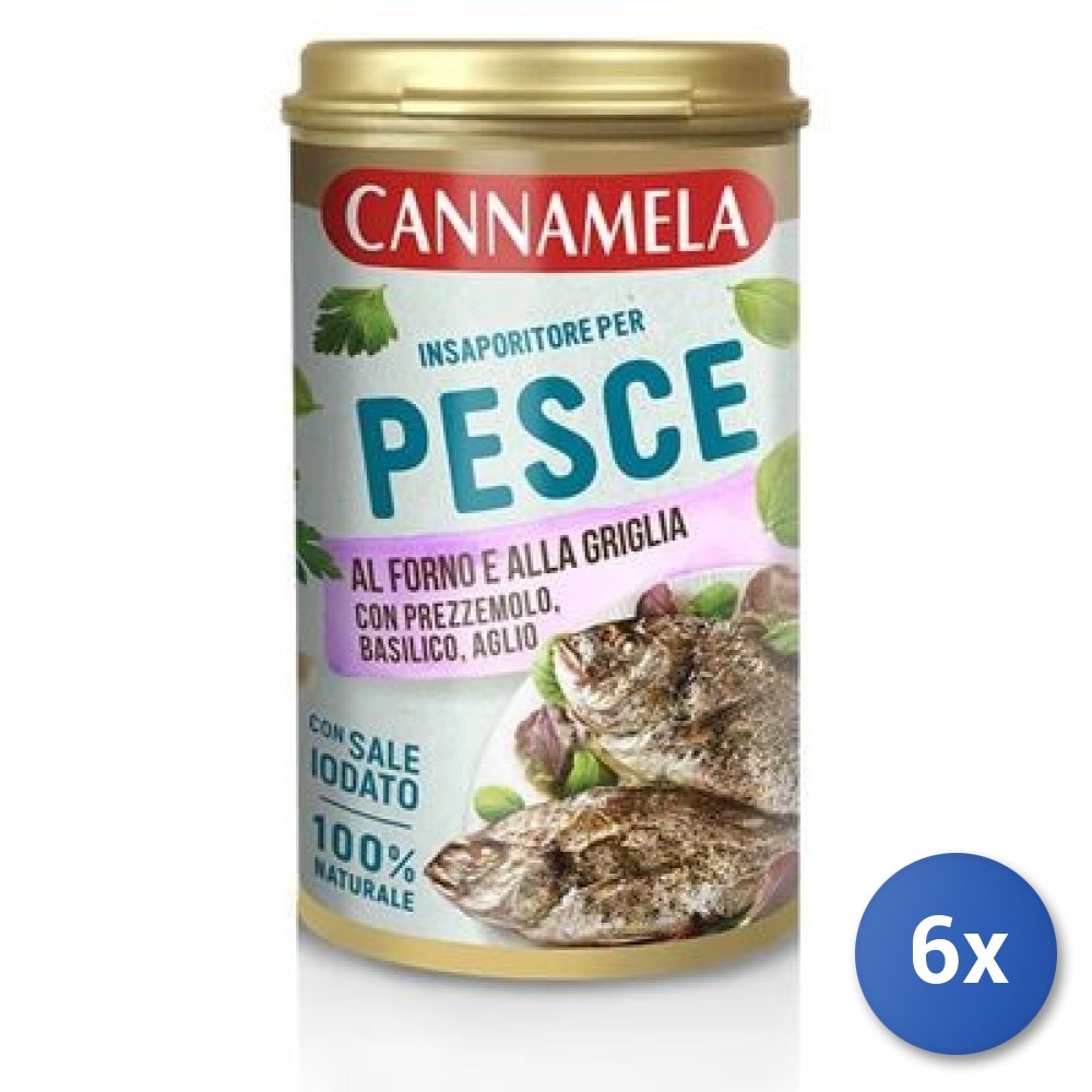 6X Multipack Cannamela Fish Enhancer 90G