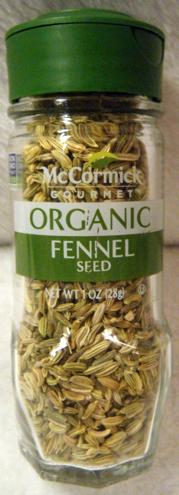 McCormick Gourmet Organic Fennel Seed, 1 oz ) Exp 7/27/2028